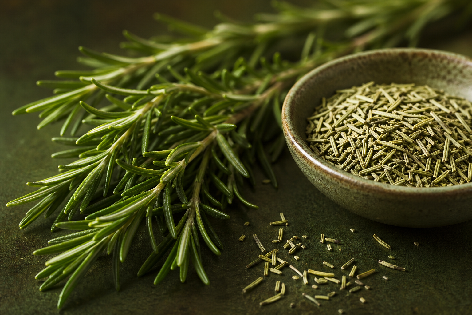 Fresh rosemary sprigs