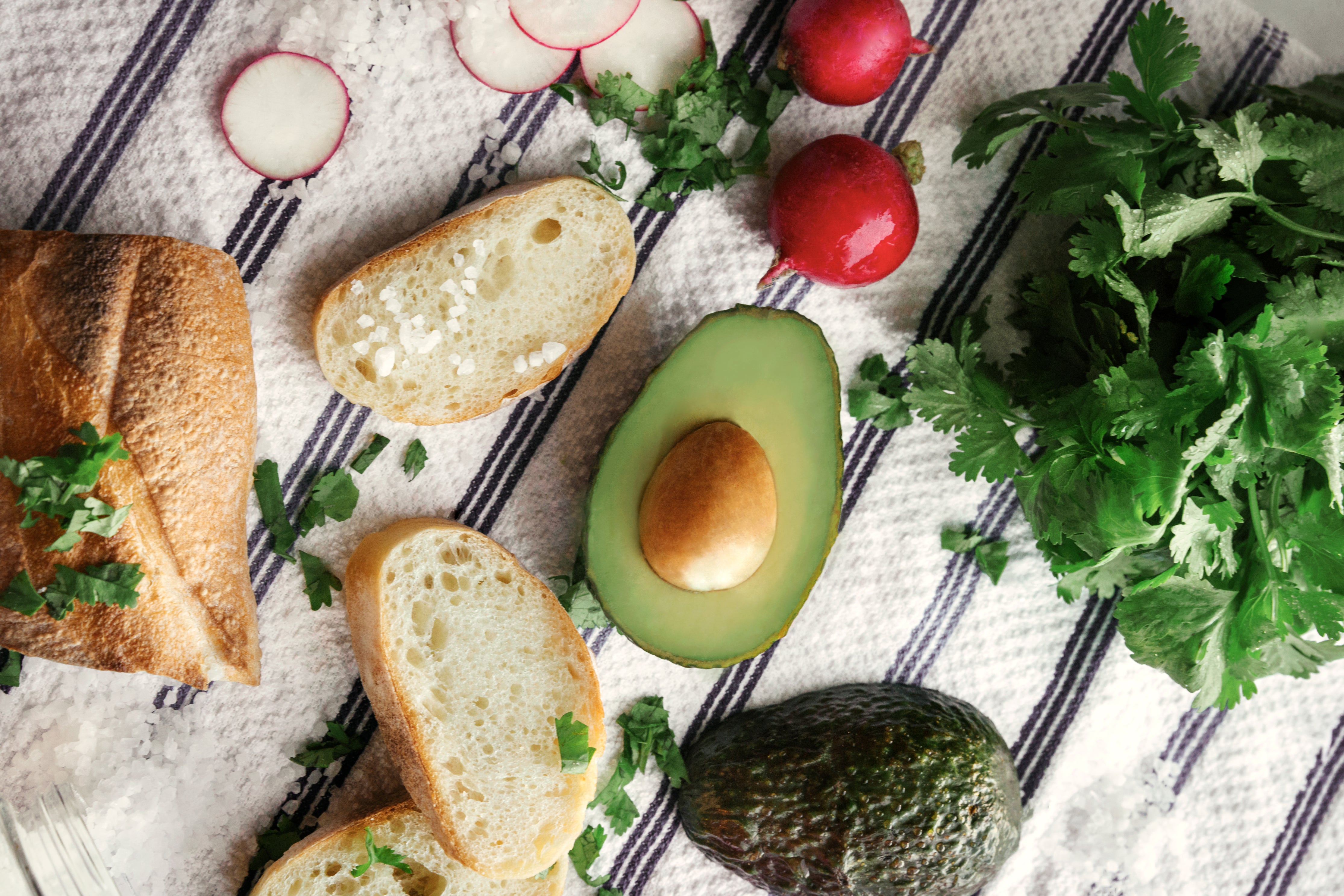 Avocado stock photo